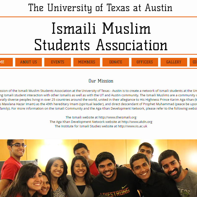 UT Austin Ismaili Muslim Students Association